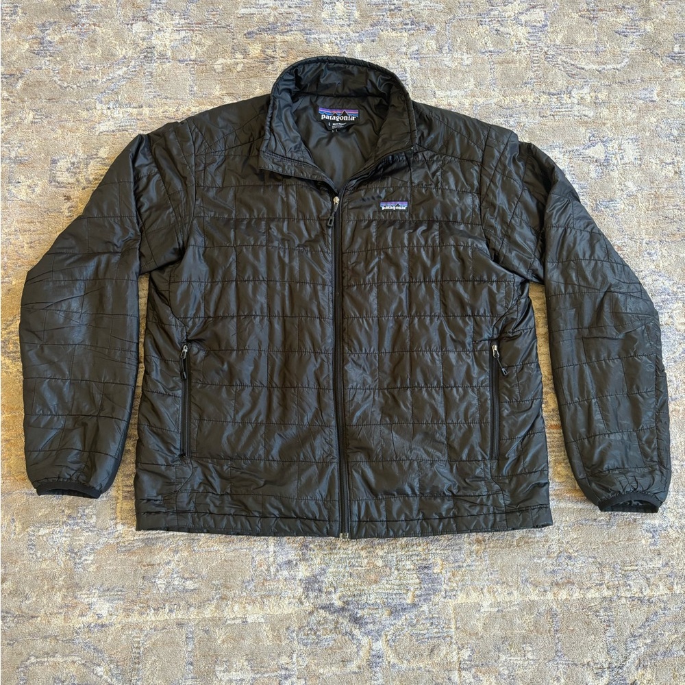 Patagonia Black Nano Puff Jacket L